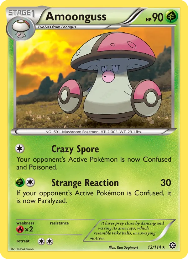 Amoonguss Steam Siege 13/114