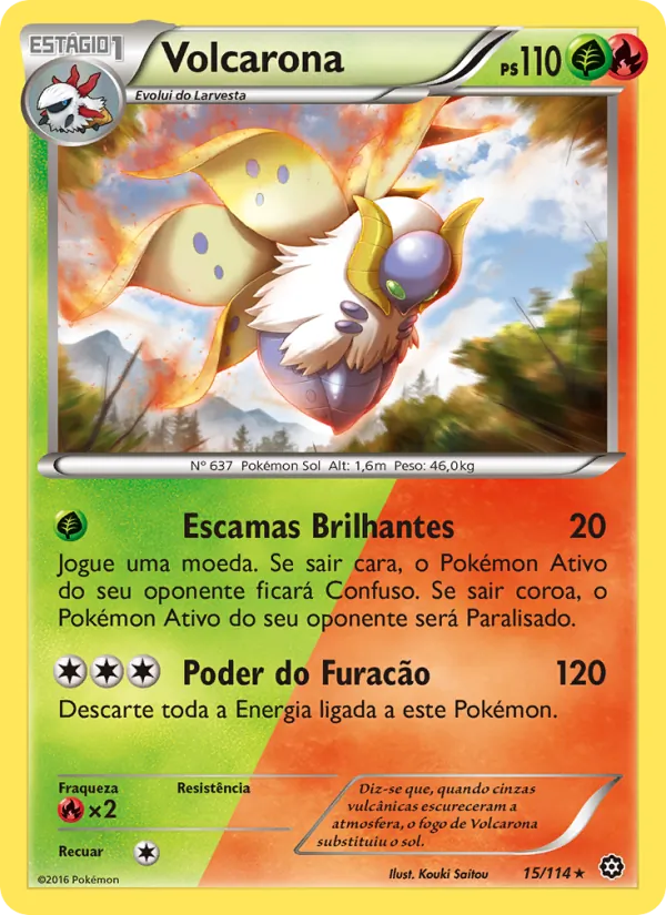 Volcarona Cerco de Vapor 15/114