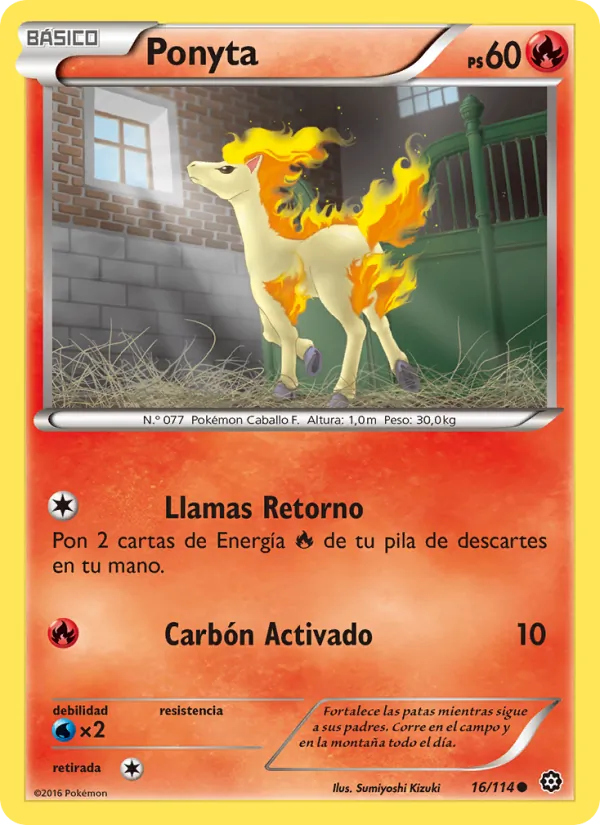 Ponyta Asedio de Vapor 16/114