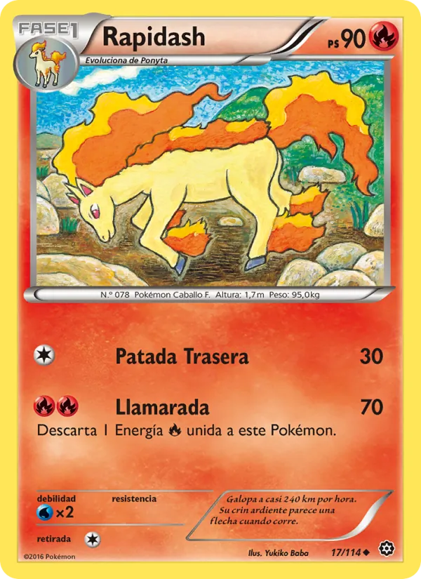 Rapidash Asedio de Vapor 17/114