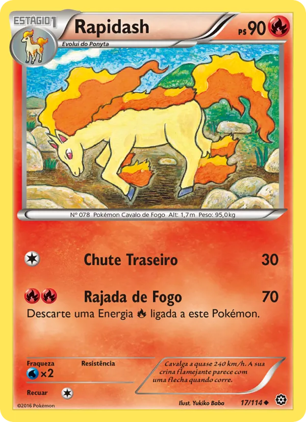 Rapidash Cerco de Vapor 17/114