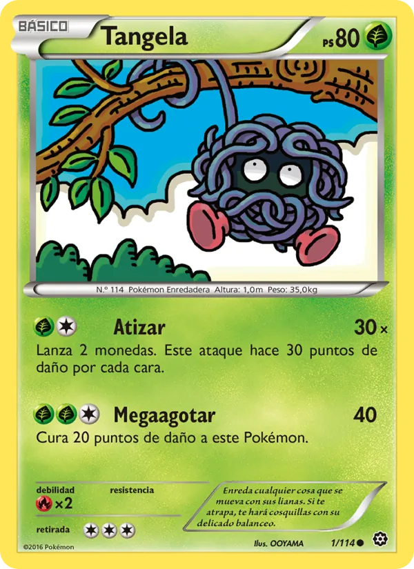 Tangela Asedio de Vapor 1/114