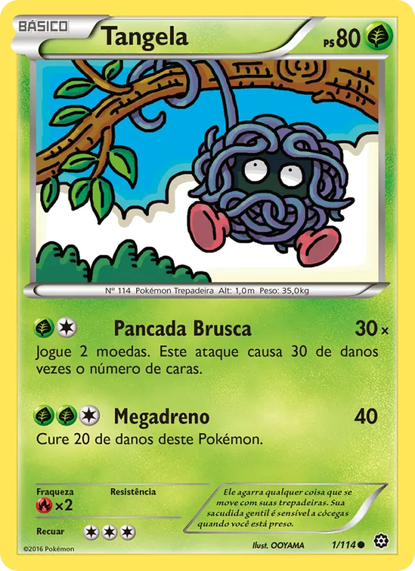 Tangela Cerco de Vapor 1/114