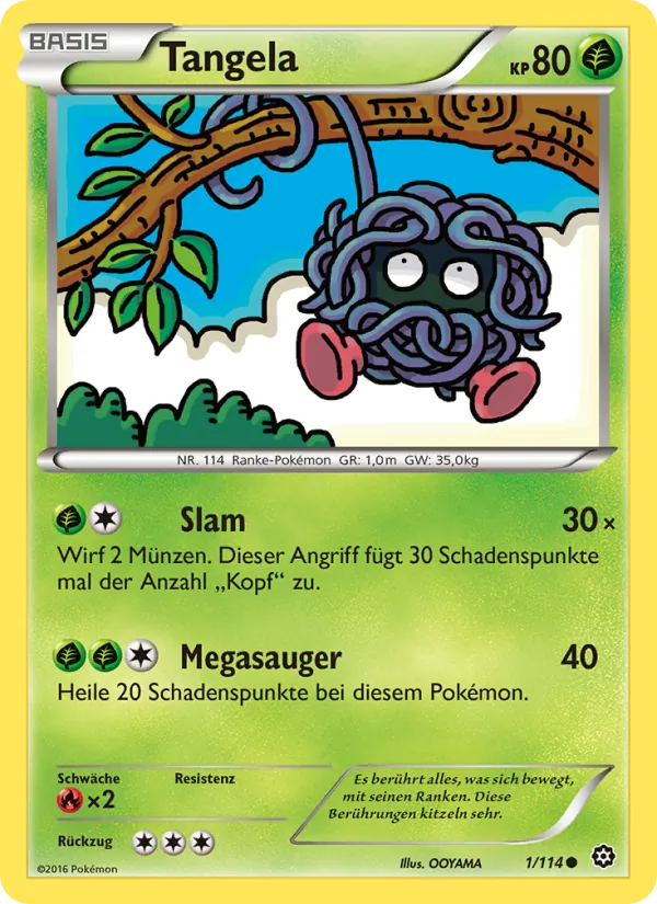 Tangela Dampfkessel 1/114