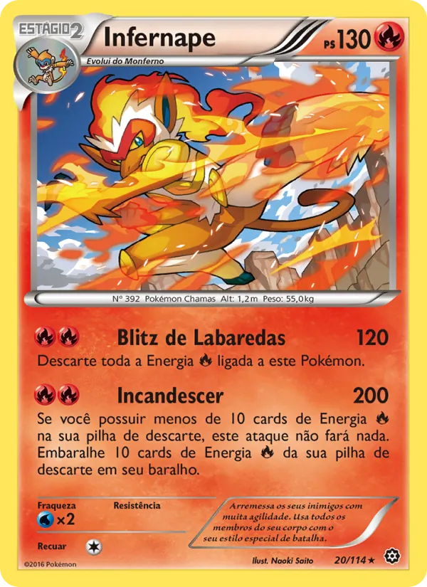 Infernape Cerco de Vapor 20/114