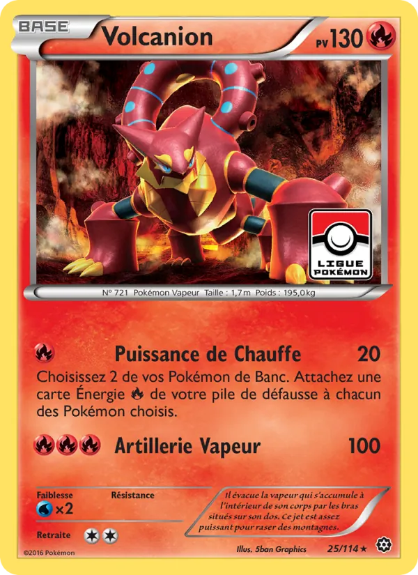 Volcanion Offensive Vapeur 25/114