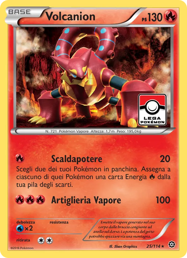 Volcanion Vapori Accesi 25/114