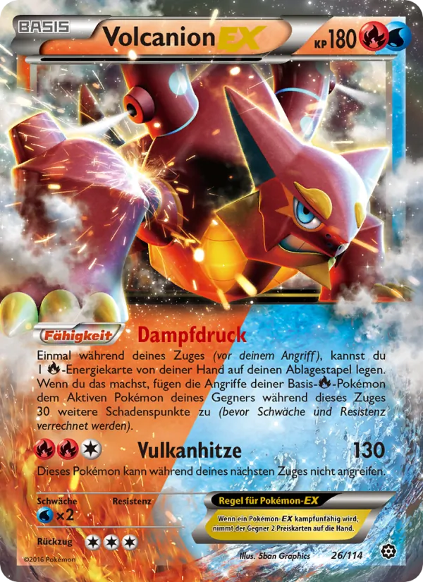 Volcanion EX Dampfkessel 26/114