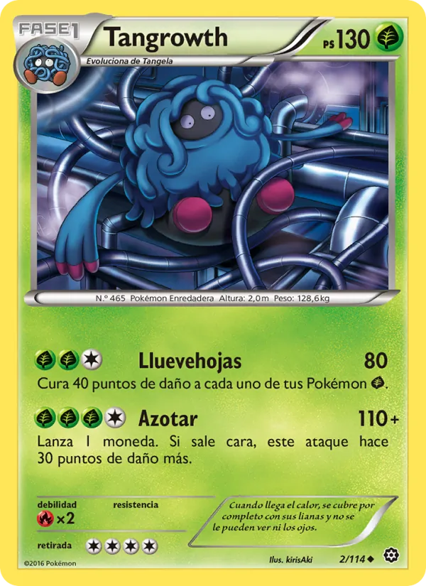 Tangrowth Asedio de Vapor 2/114