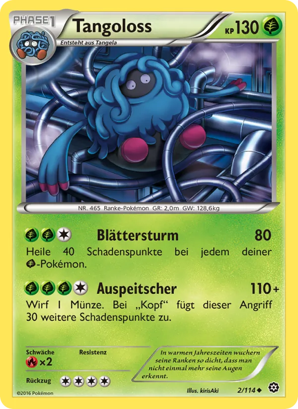 Tangoloss Dampfkessel 2/114