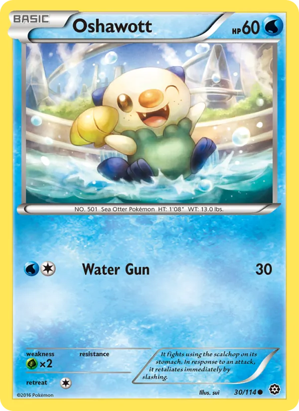 Oshawott Steam Siege 30/114