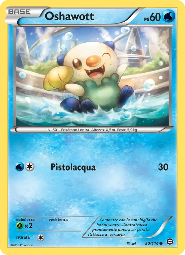 Oshawott Vapori Accesi 30/114