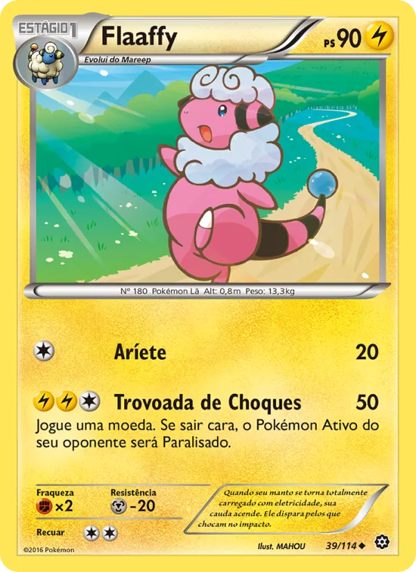 Flaaffy Cerco de Vapor 39/114
