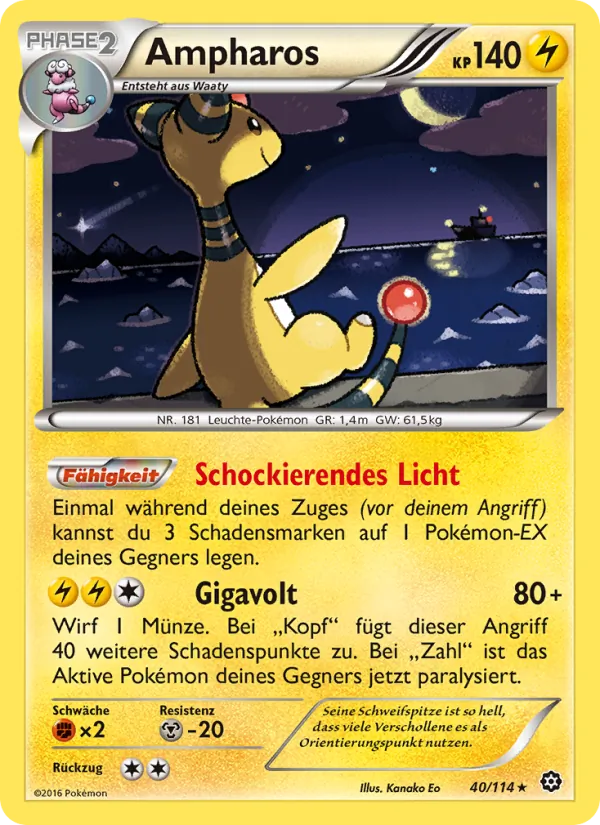 Ampharos Dampfkessel 40/114