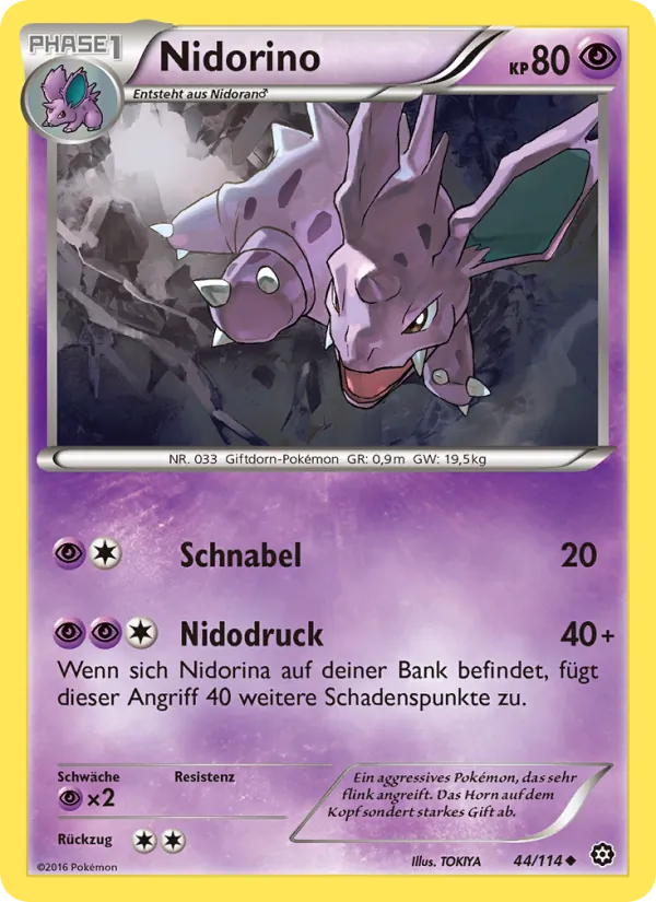 Nidorino Dampfkessel 44/114