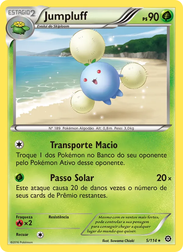 Jumpluff Cerco de Vapor 5/114
