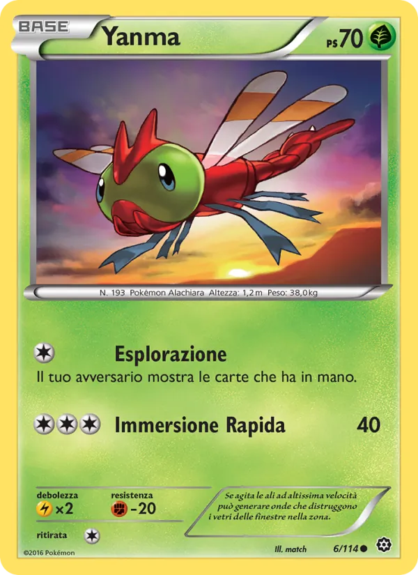 Yanma Vapori Accesi 6/114