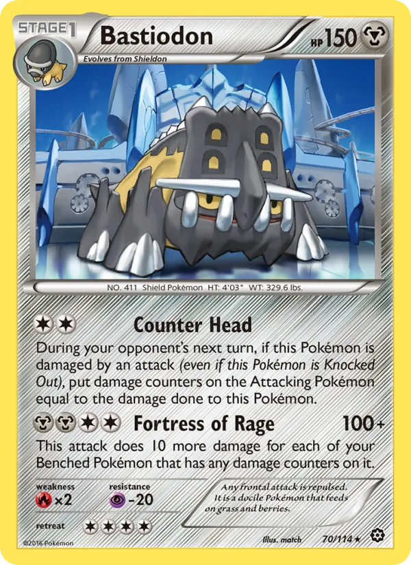 Bastiodon Steam Siege 70/114