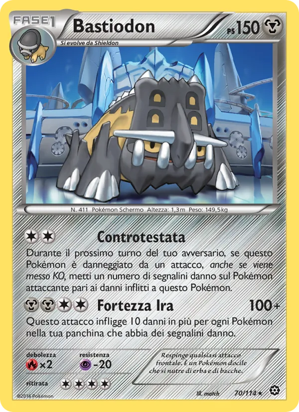 Bastiodon Vapori Accesi 70/114