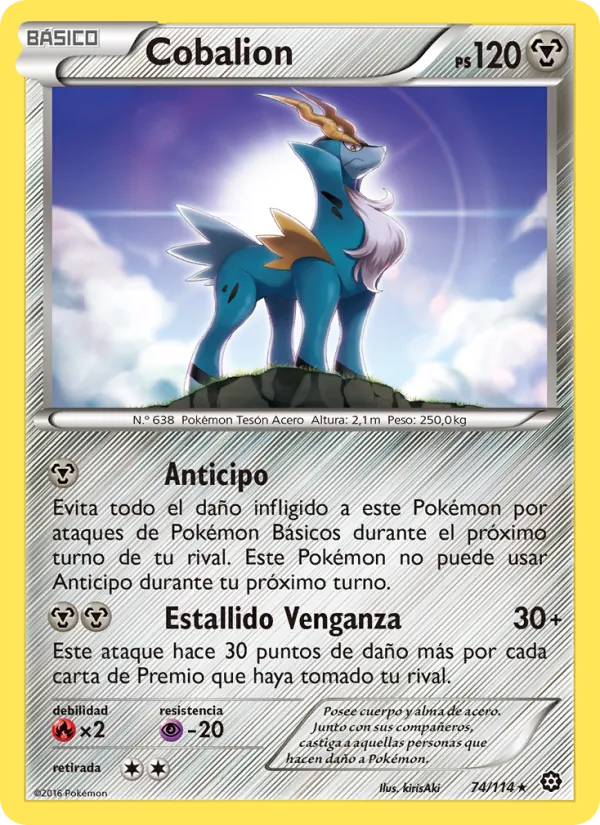 Cobalion Asedio de Vapor 74/114
