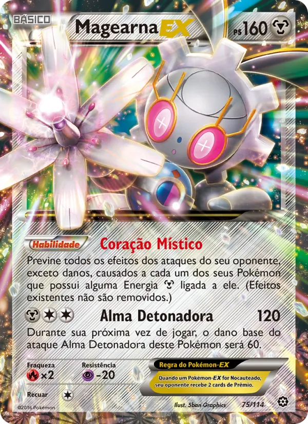 Magearna EX Cerco de Vapor 75/114