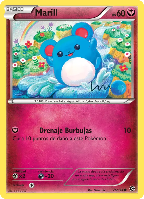 Marill Asedio de Vapor 76/114