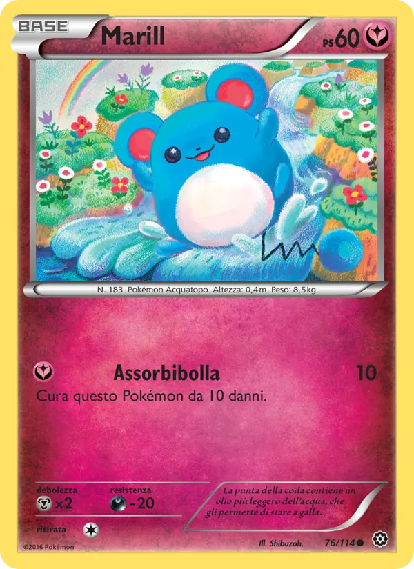 Marill Vapori Accesi 76/114