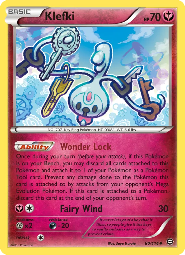 Klefki Steam Siege 80/114