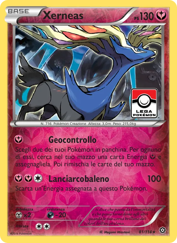 Xerneas Vapori Accesi 81/114