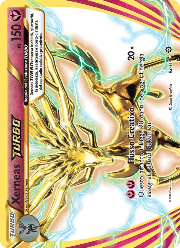 Xerneas TURBO Vapori Accesi 82/114