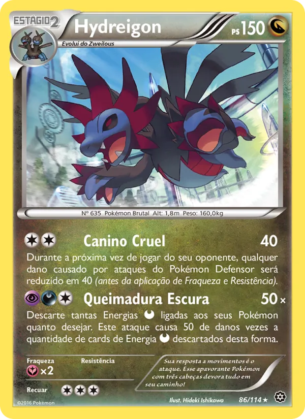 Hydreigon Cerco de Vapor 86/114