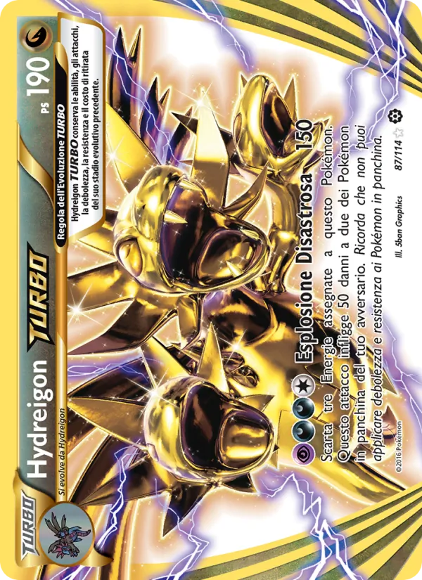 Hydreigon TURBO Vapori Accesi 87/114