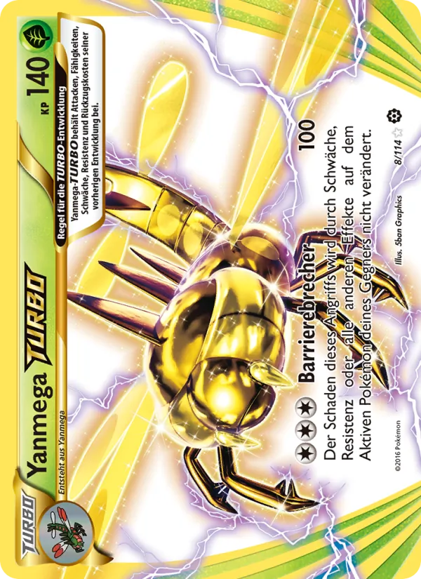 Yanmega-TURBO Dampfkessel 8/114