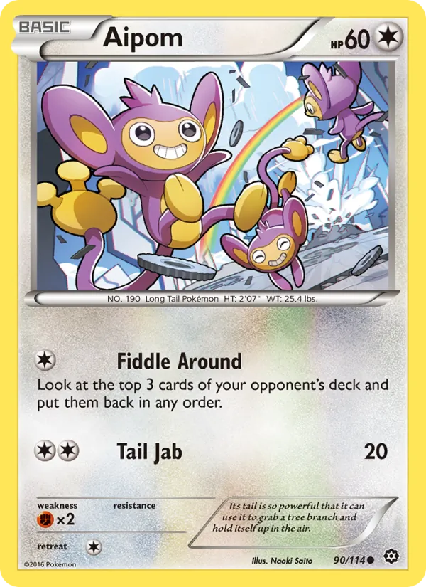 Aipom Steam Siege 90/114