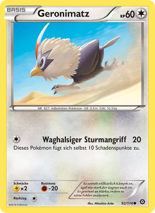 Geronimatz Dampfkessel 92/114