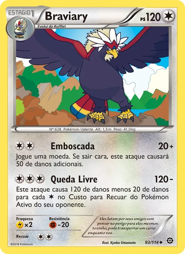 Braviary Cerco de Vapor 93/114