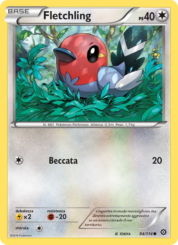 Fletchling Vapori Accesi 94/114