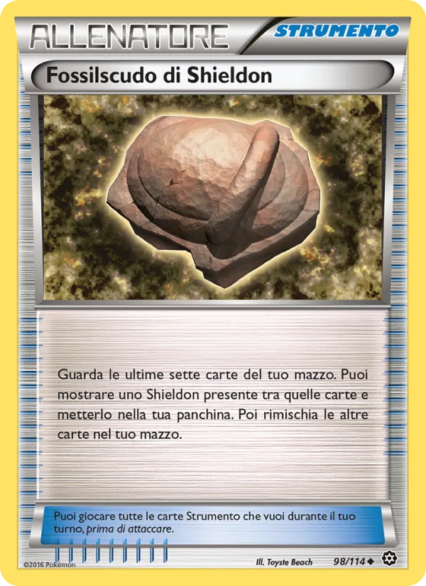 Fossilscudo di Shieldon Vapori Accesi 98/114