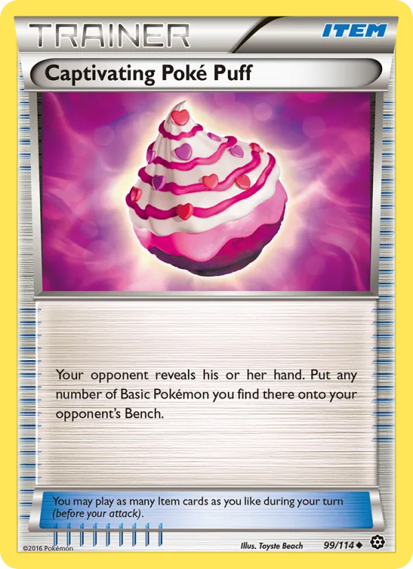 Captivating Poké Puff Steam Siege 99/114
