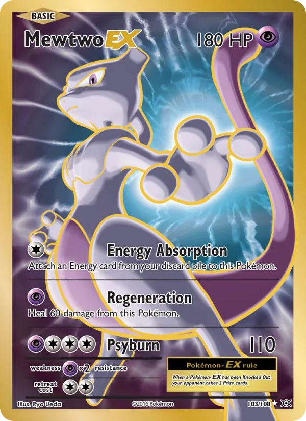 Mewtwo EX Evoluções 103/108