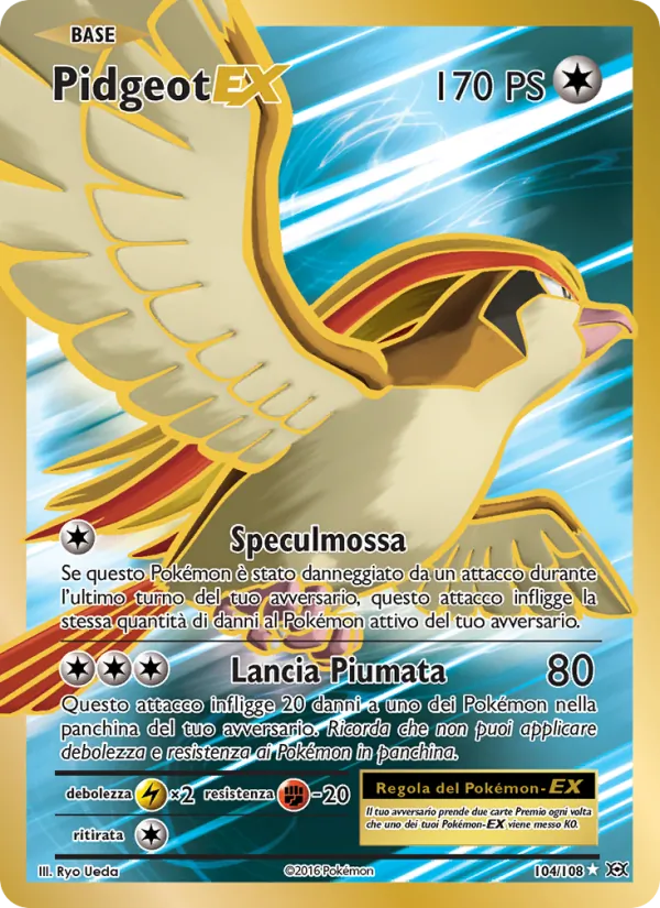 Pidgeot EX Evoluzioni 104/108
