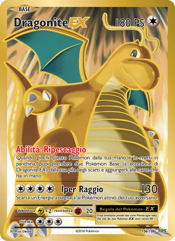Dragonite EX Evoluzioni 106/108