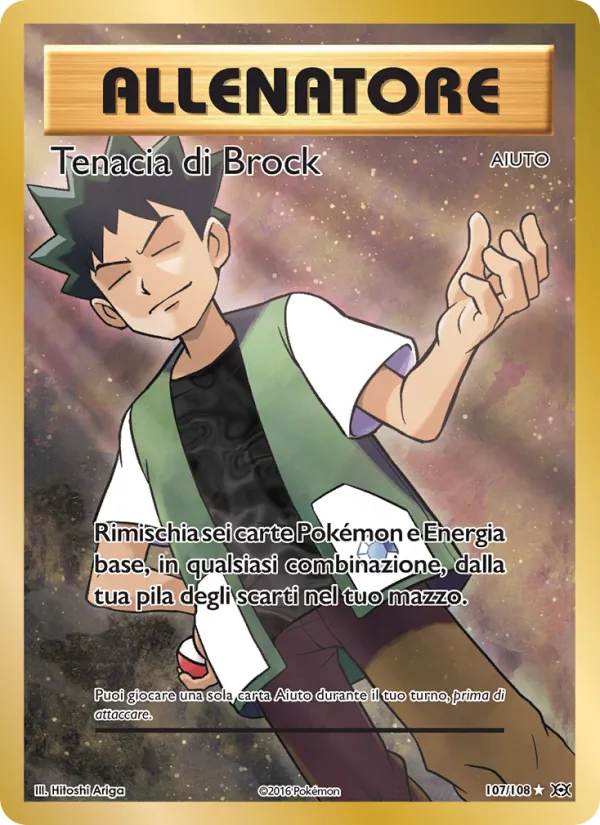 Tenacia di Brock Evoluzioni 107/108