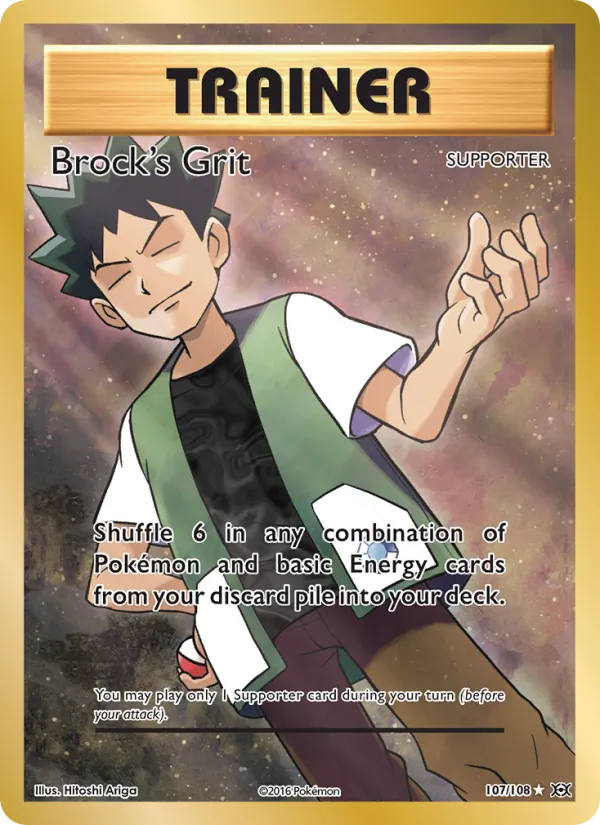 Valentia do Brock Evoluções 107/108