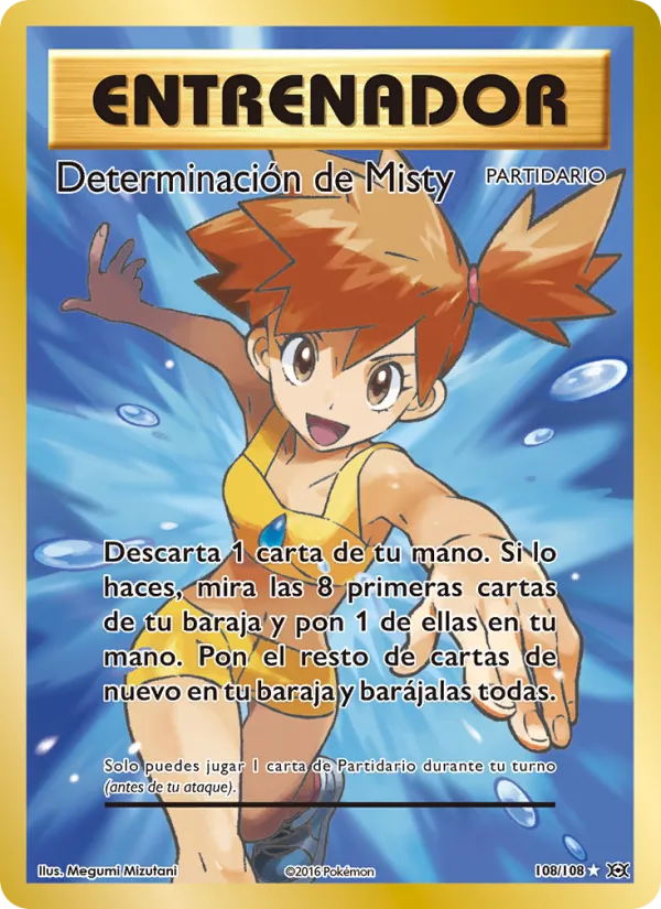 Determinación de Misty Evoluciones 108/108
