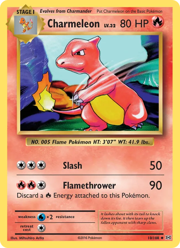 Charmeleon Evolutions 10/108