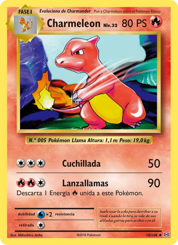 Charmeleon Evoluciones 10/108