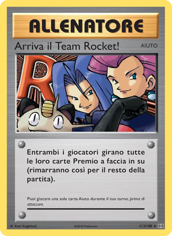 Arriva il Team Rocket! Evoluzioni 113/108
