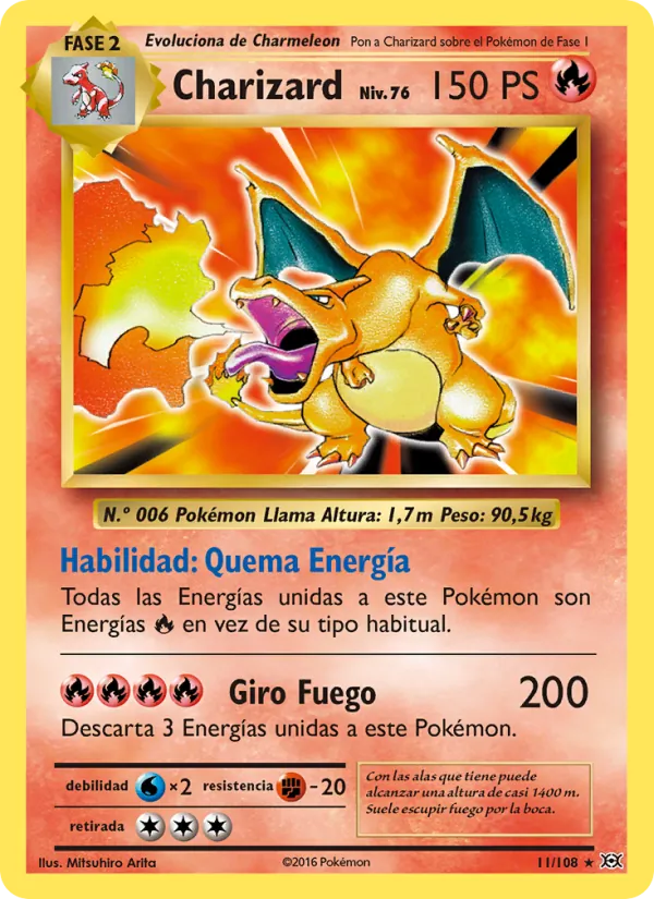 Charizard Evoluciones 11/108