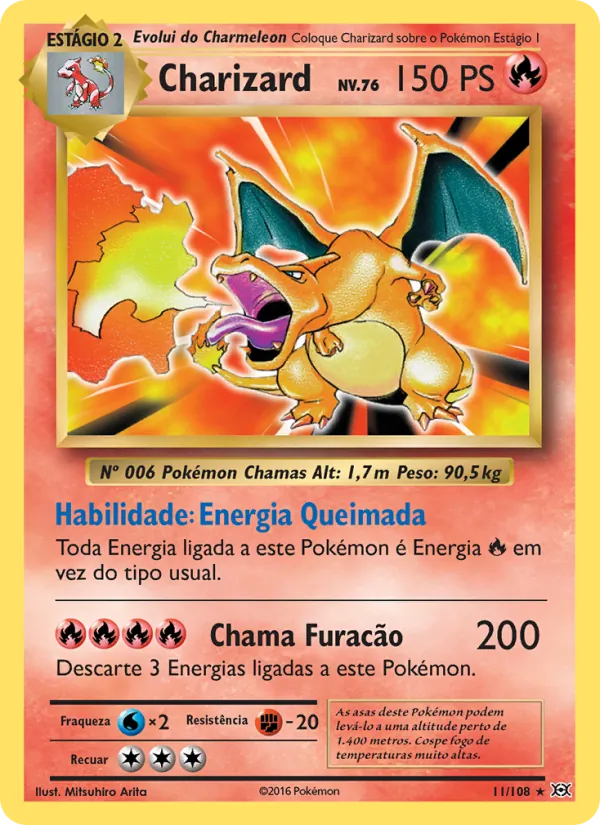 Charizard Evoluções 11/108